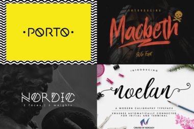 15 High Quality Free Fonts for Designers