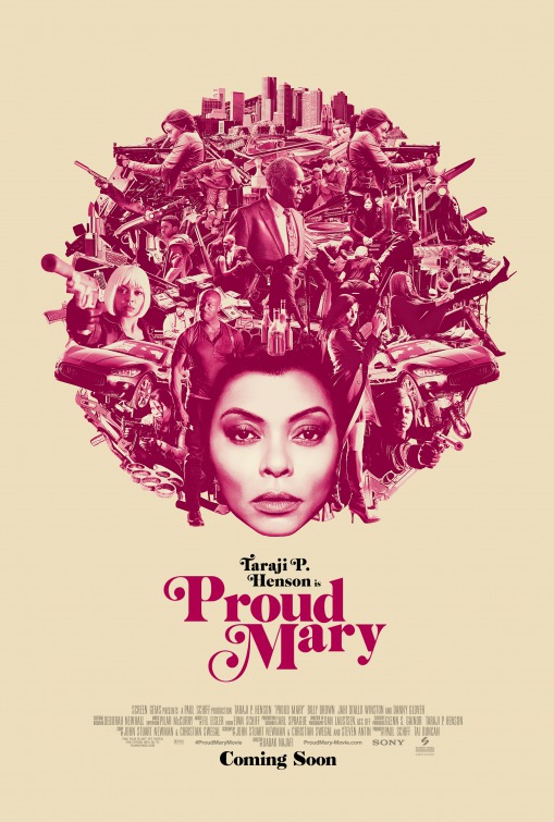 Proud Mary - movie posters 2018