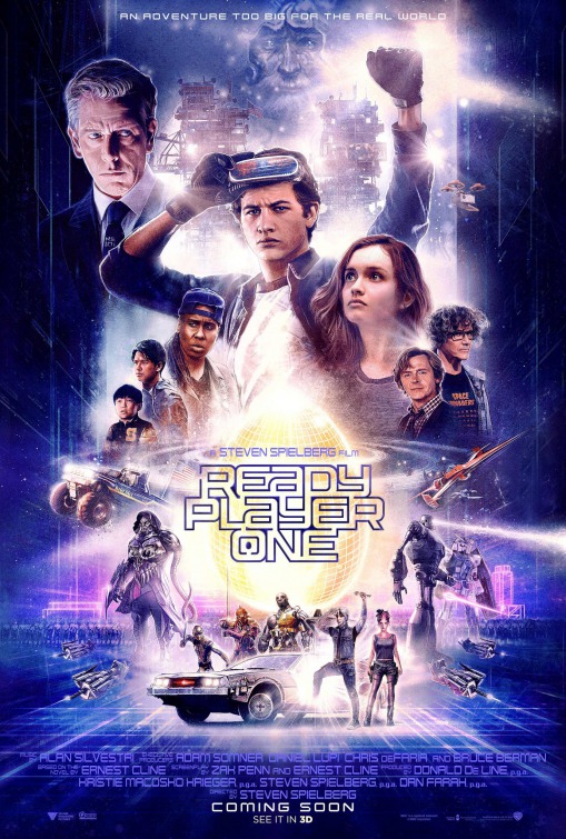 Read Player One - movie posters 2018