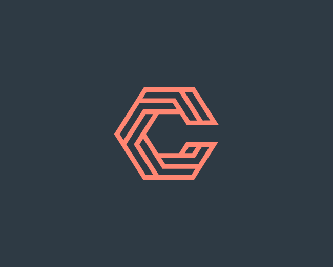 C - Single Letter Logo Design