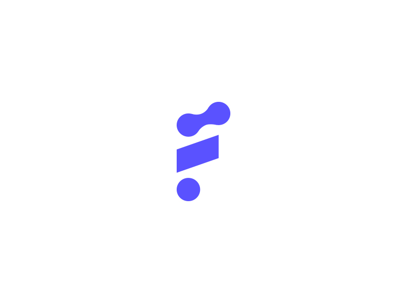 F - Single Letter Logo Design