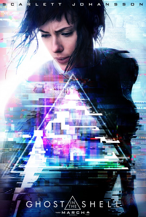 Glitch Art Effect Tutorial in Photoshop _ Ghost in a Shell Poster