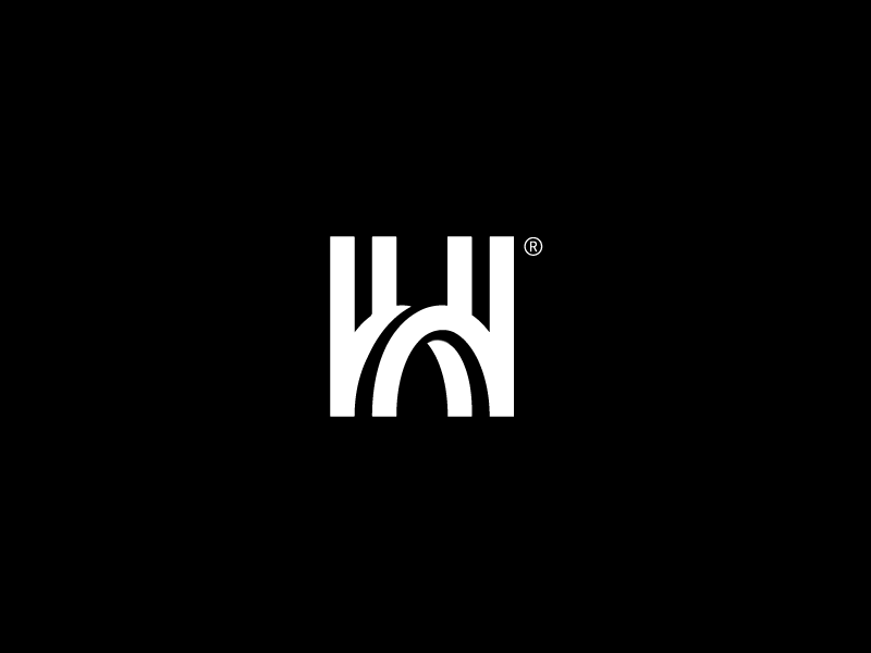 H - Single Letter Logo Design