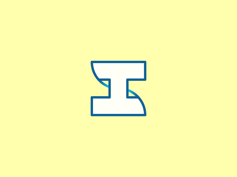 I - Single Letter Logo Design
