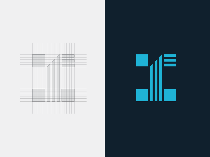 I - Single Letter Logo Design