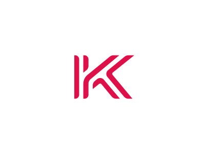 K - Single Letter Logo Design
