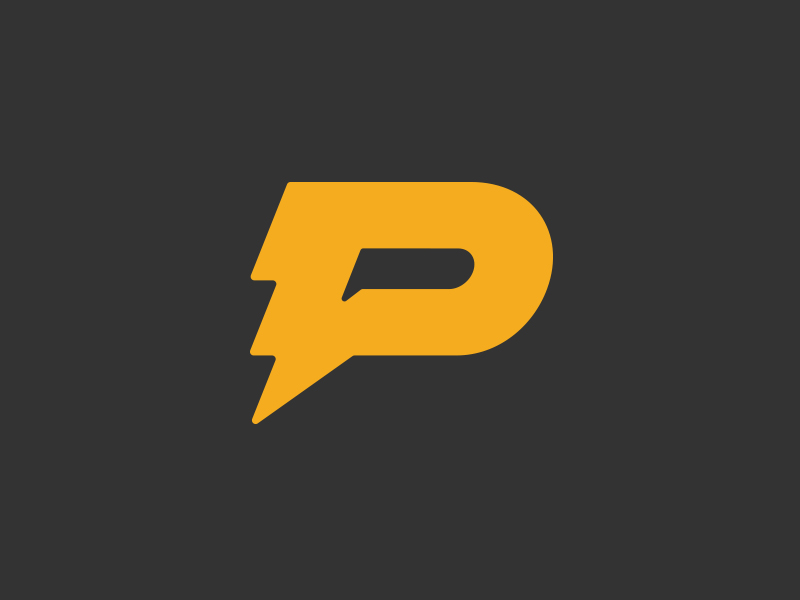 P - Single Letter Logo Design