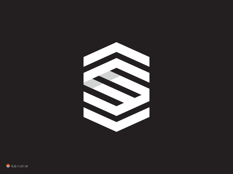 S - Single Letter Logo Design