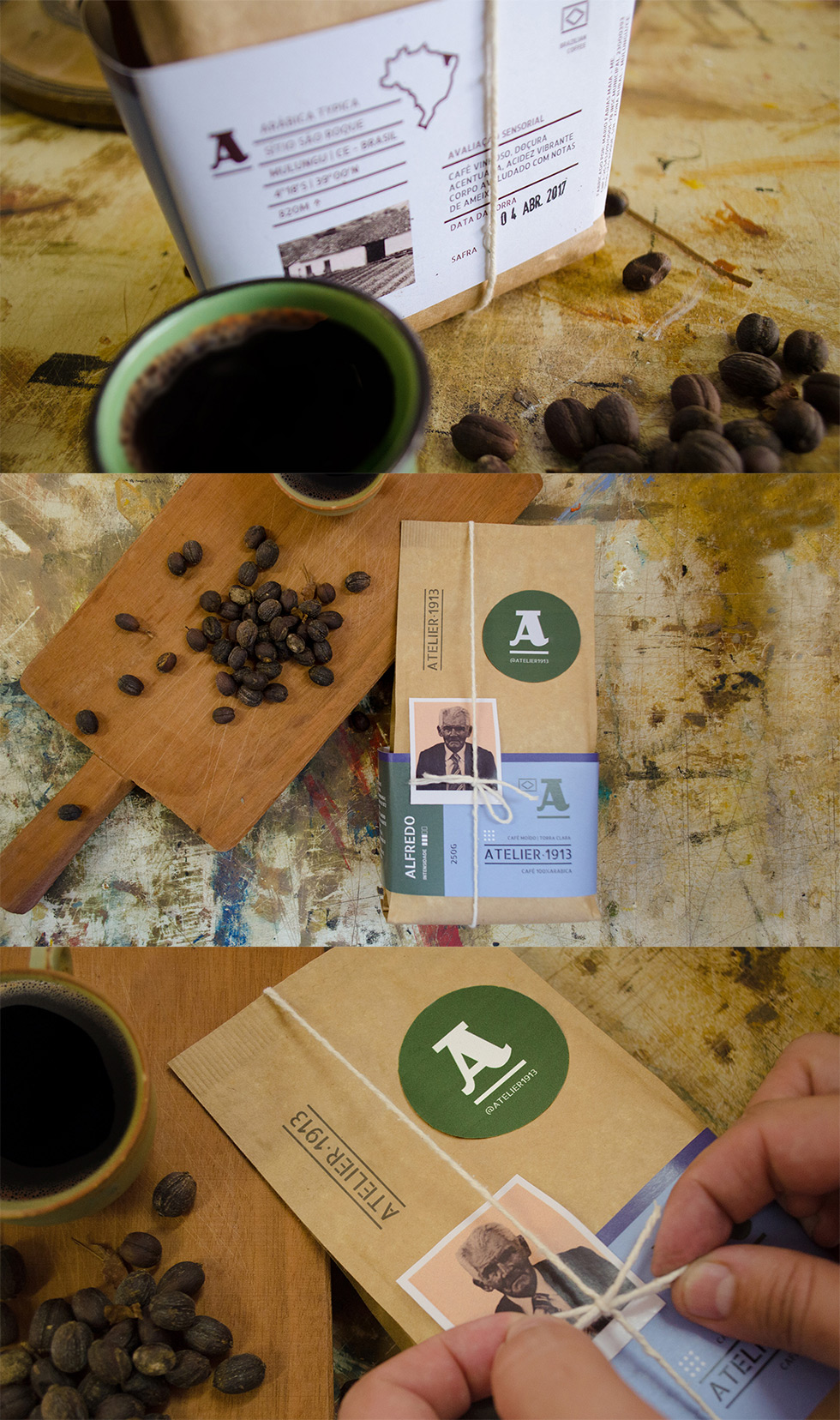 Coffee Packaging Design - Atelier 1913 02