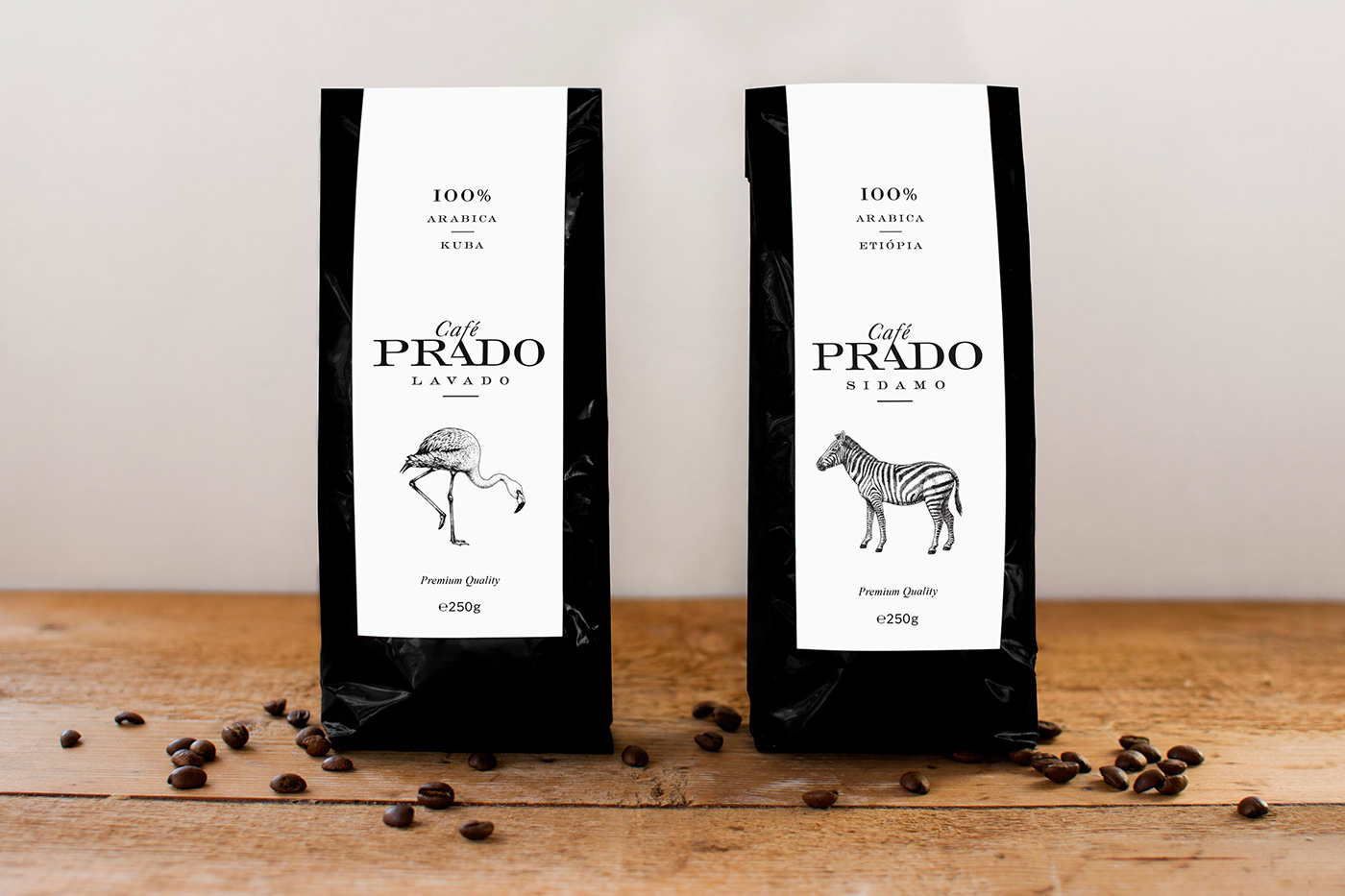 Coffee Packaging Design - Café Prado 01