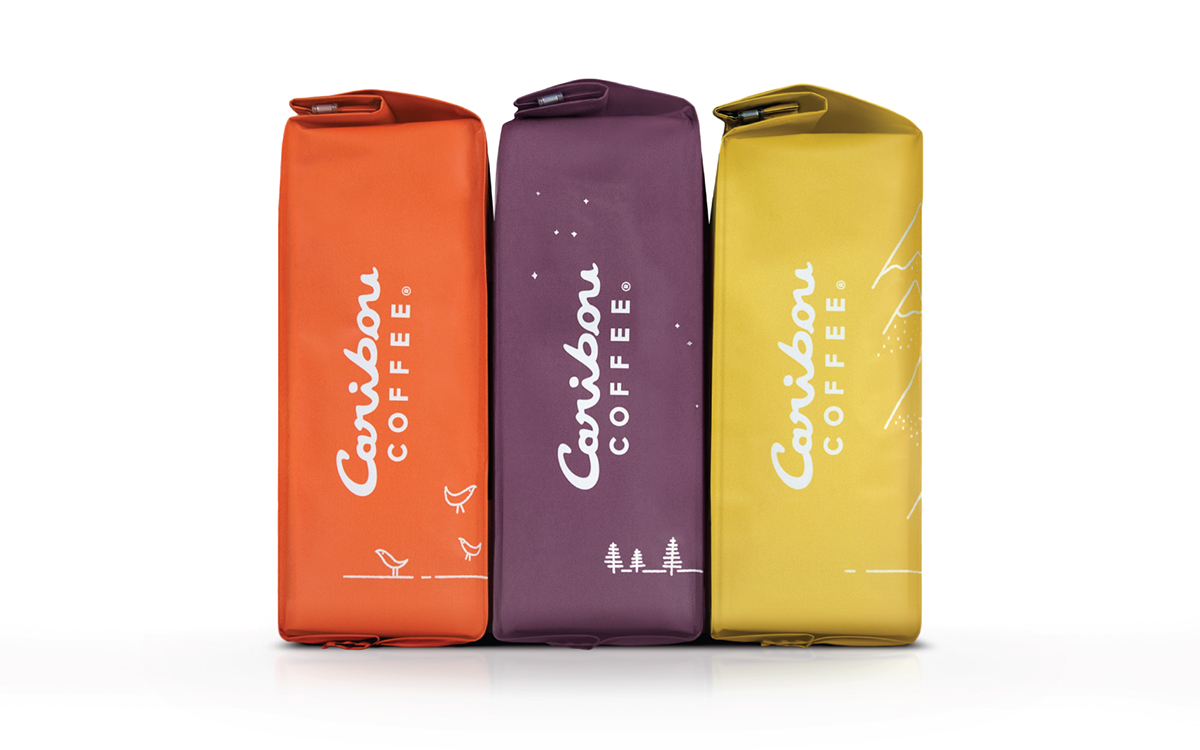 Coffee Packaging Design - Caribou Flavored Coffee 03