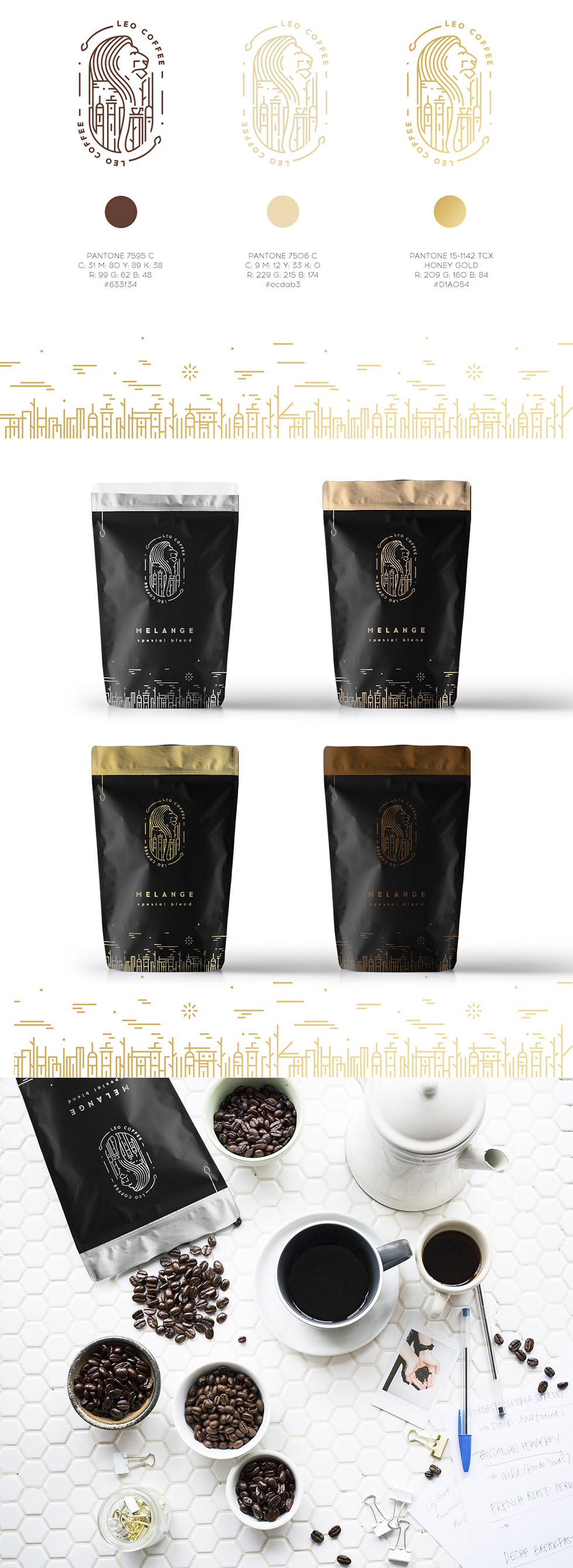 Coffee Packaging Design - Leo Coffee