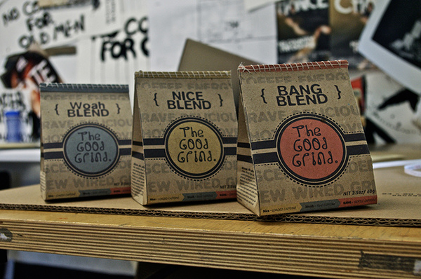 Coffee Packaging Design - The Good Grind Coffee 03