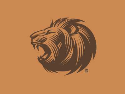 Lion by Gal Yuri - Lion Logo Design Inspiration