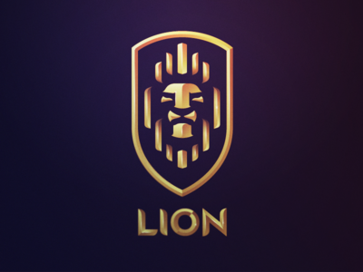 Lion Crest by Fraser Davidson - Lion Logo Design Inspiration