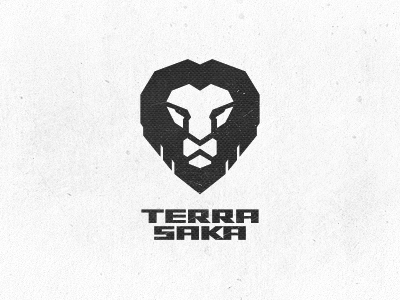 Terra Saka by Gert van Duinen - Lion Logo Design Inspiration