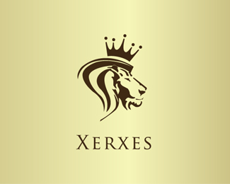 Xerxes بواسطة almosh82 - الأسد شعار تصميم الإلهام