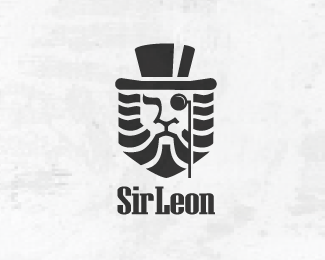 Sir Leon by Stevan - Lion Logo Design Inspiration