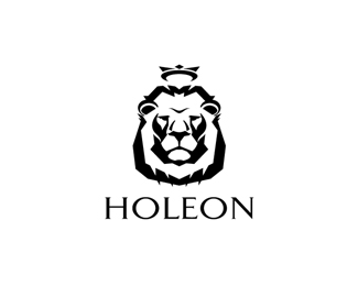Holeon by TypeandSigns - Lion Logo Design Inspiration