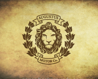 AugustusMotor Co. by Sheva - Lion Logo Design Inspiration