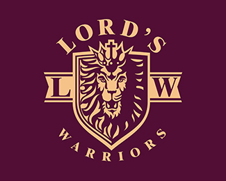 Lord's Warriors by LuBeraDesign - Lion Logo Design Inspiration