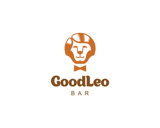 GoodLeo Bar by DonatasSurgailis - Lion Logo Design Inspiration
