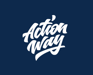 Script Logo Design - Action Way