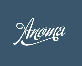 Script Logo Design - Anoma