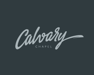 Script Logo Design - Calvary