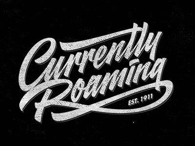 Script Logo Design - Currently-roaming