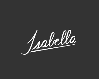 Script Logo Design - Isabella