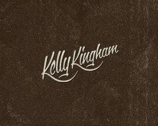 Script Logo Design - Kelly Kingham