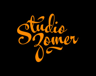 Script Logo Design - Studio Zomer