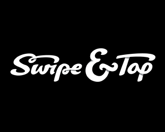 Script Logo Design - Swipe & Tap