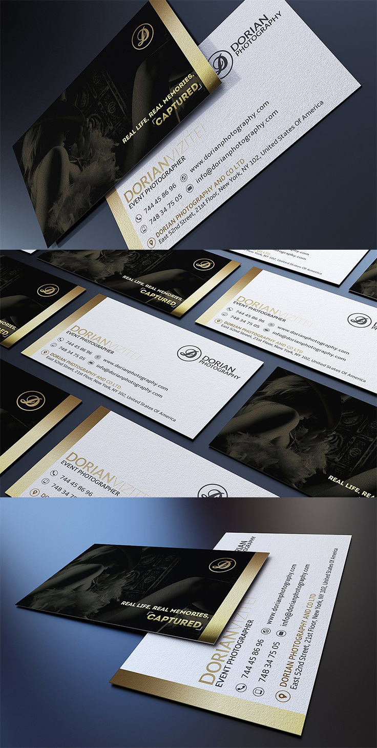 Template 21 - photography business card templates