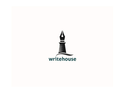 Writehouse by cresk - clever logos