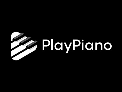 Play Piano by Second Eight - clever logos