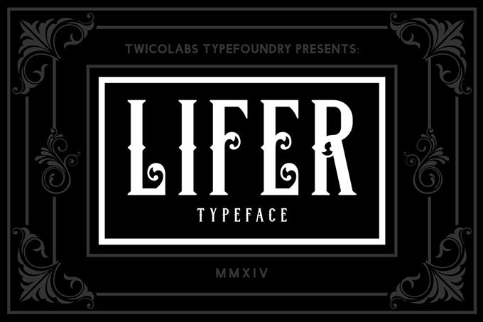 Lifer money fonts
