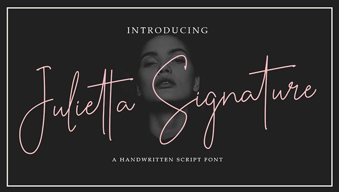Julietta Signature Fonts Free