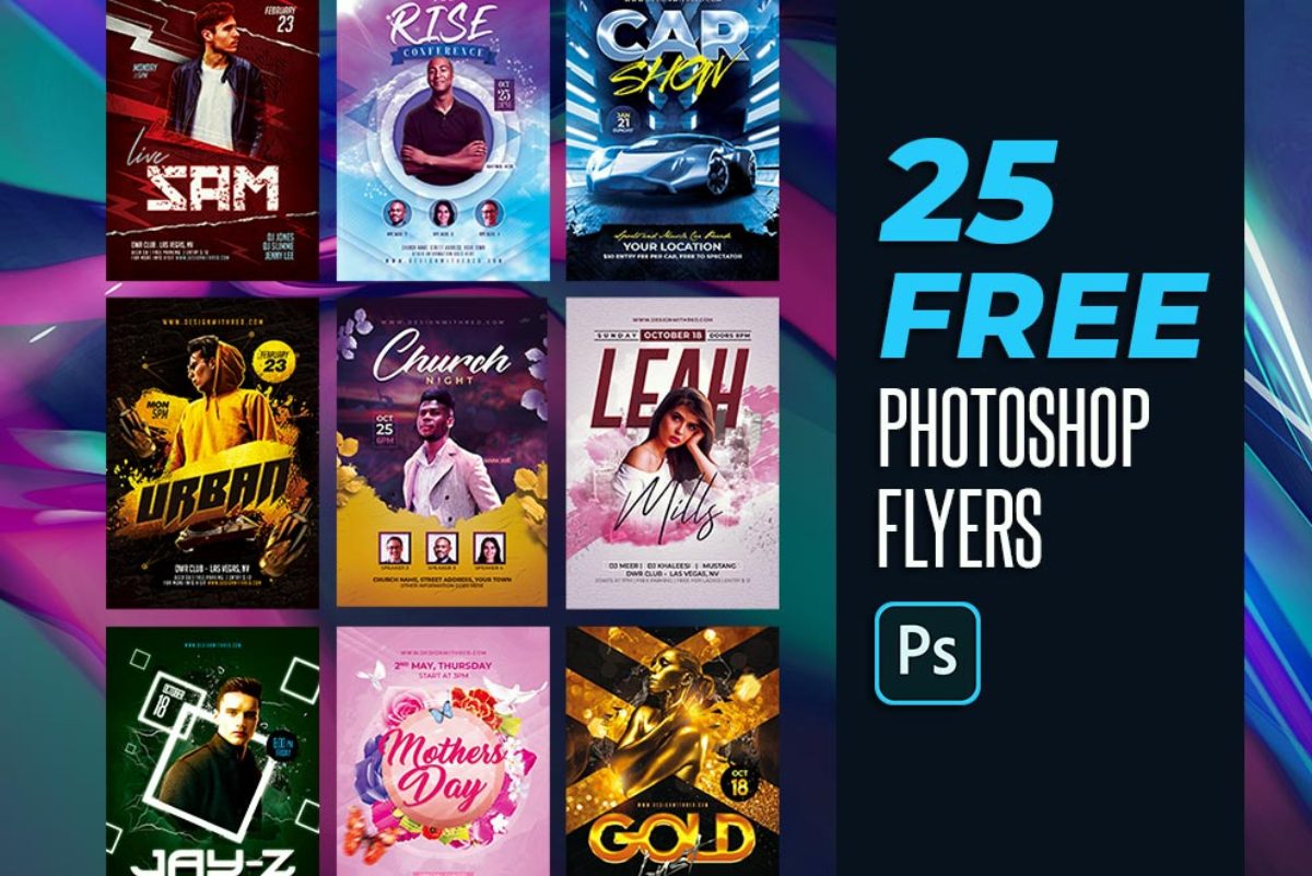 Typography Poster Psd Download