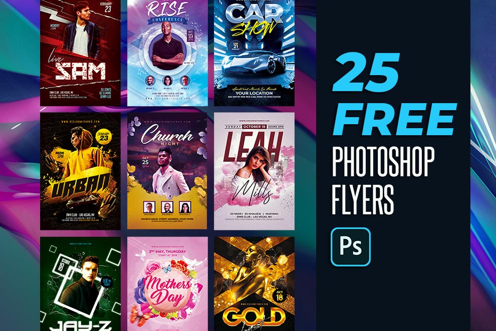 flyers photoshop free download
