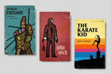 Designer Made His Favorite Movies as Old Books DesignwithRed
