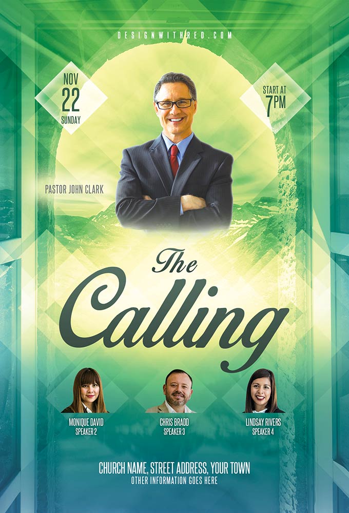 The Calling Church Flyer Template