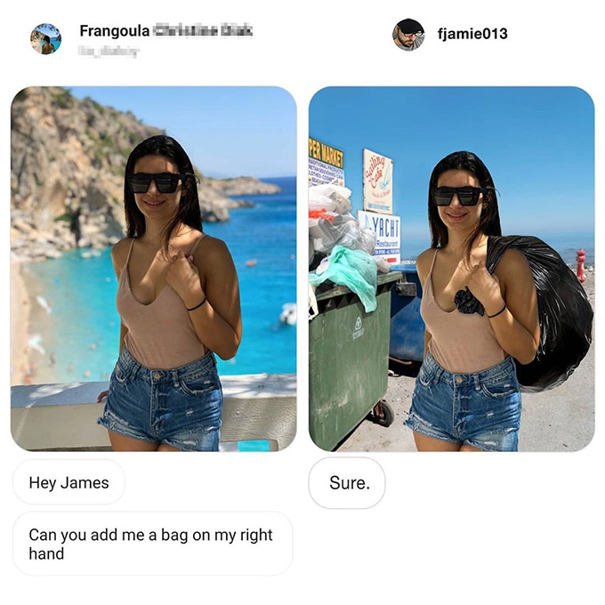 Funny Photo Edits By Photoshop Troll James Fridman Design With Red