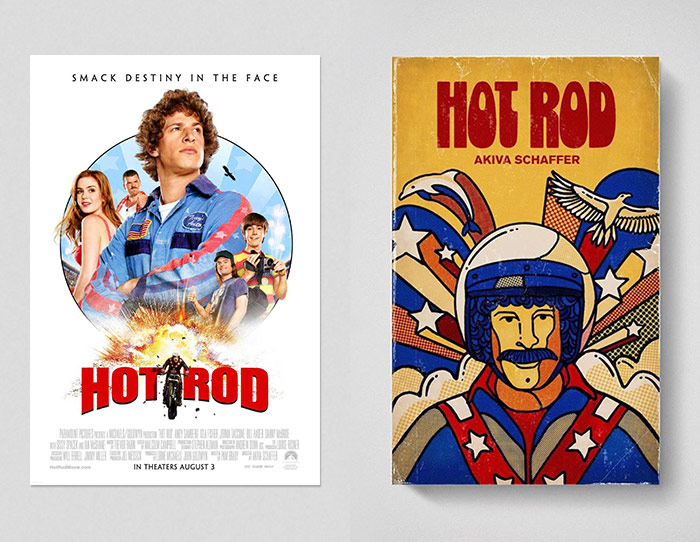 Hot Rod poster and book