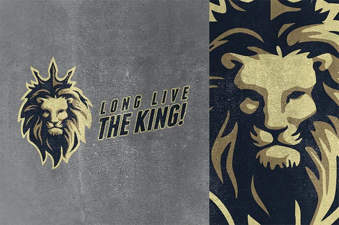 Lion King - Sports Lion Mascot 