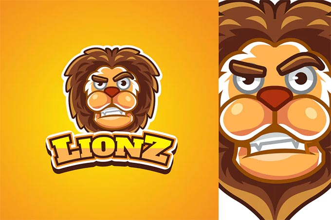 Lion - Mascot Logo