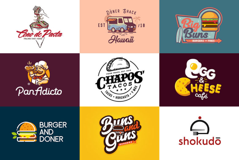 28 Restaurant Logo Ideas for Appetizing Brand