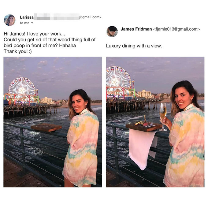 30 Funny Photoshop Edits By James Fridman - Design with Red