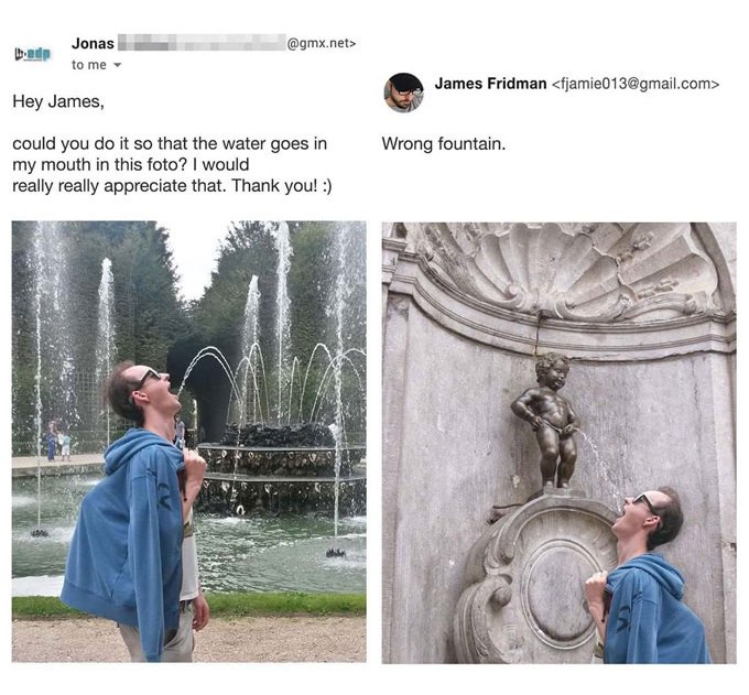 fountain peeing stone boy to mans mouth edited